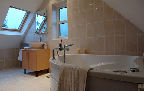 Loft conversion bathroom